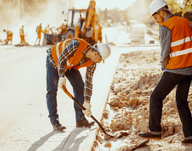 مشروع إعادة تأهيل الطرق والشوارع الرئيسية (إصلاح الأرصفة) من التشوه البصري